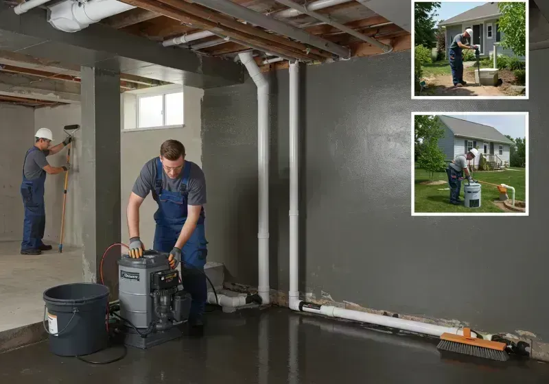 Basement Waterproofing and Flood Prevention process in South Shore, KY